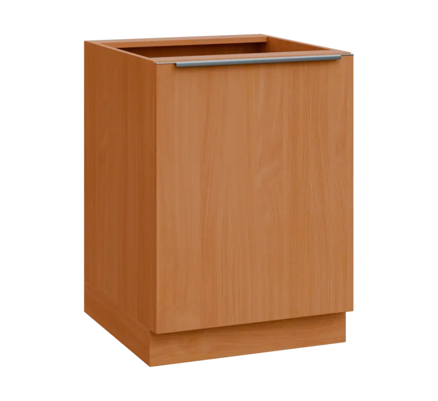 SIS - 6D spodní skříňka, 1-dveřová, pravá, 870x600x600, buk royal